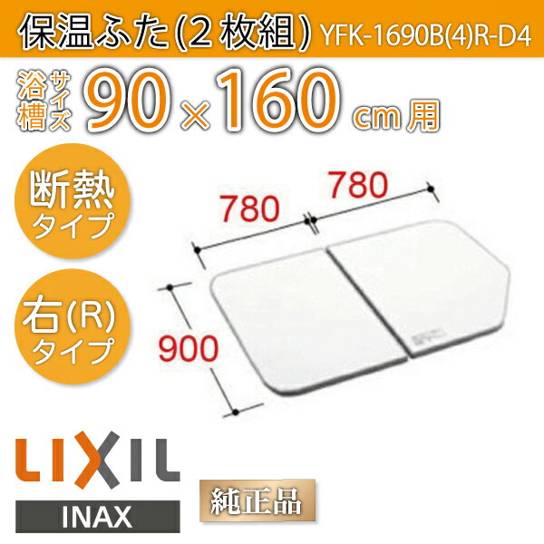 クリスマスツリー特価! 風呂ふた 1600用薄型保温組ふた 2枚 YFK-1694B