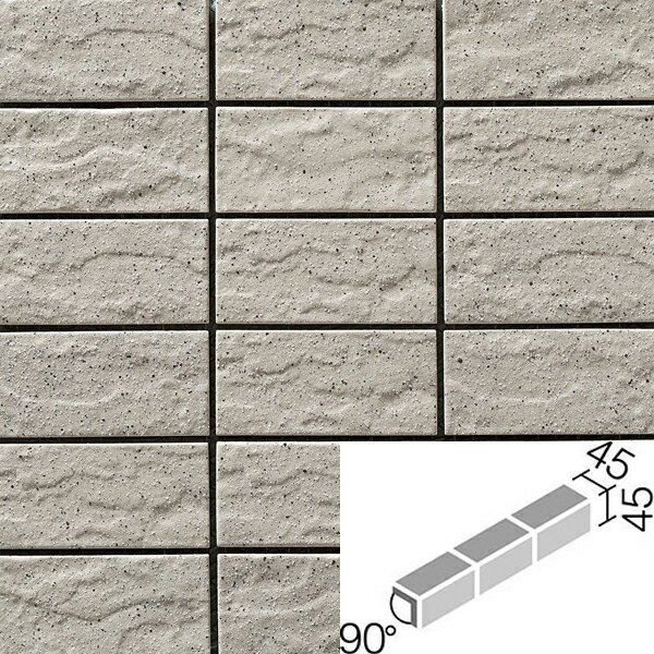 タイル フェアレサード 90°屏風曲紙張り(接着) COMH-A255/90-15N/FEA-2 / LIXIL INAX タイル [購入者全員に次回使えるサンキュークーポン配布中！]