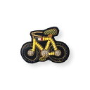 チリア 田川啓二 乗り物のブローチ 自転車 TILIA ちりあ たがわけいじ ハンドメイド 高級感 オリジナル ビーズ 刺繍 エレガント ファッション雑貨 オートクチュール レディース トレンド