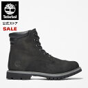 30%オフでお買い得に! : 4.20(土) 0:00 - 4.21(日) 23:59までティンバーランド Timberland アウトレット レディース ウォータービル 6インチ ウォータープルーフ ブーツ - ブラックA17VM