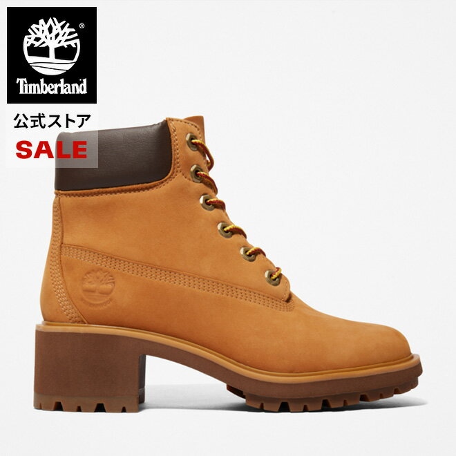 最大1,000円OFFクーポン配布中｜ 5/16 (木)09:59まで｜ティンバーランド Timberland アウトレット レディース キンズリー 6インチ ウォータープルーフ ブーツ - ウィートA25BS 定番 防水