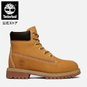 ティンバーランド 【公式】ティンバーランド 【定番】ジュニア 6インチ プレミアム ウォータープルーフ ブーツ - ウィート Timberland