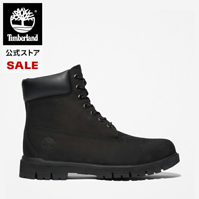 40%オフ | 1/6 (月) 09:59まで｜【公式】ティンバーランド Timberland メンズ ラドフォード ミッド レースアップ ウォータープルーフ ブーツ - ブラック