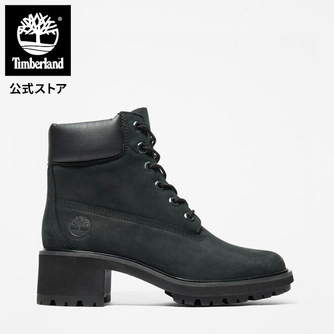 【公式】ティンバーランド Timberland レディース キンズリー 6インチ ウォータープルーフ ブーツ - ブラック
