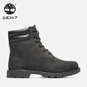 【公式】ティンバーランド Timberland レディース リンデン ウッド 6インチ ウォータープルーフ ブーツ - ブラック A156S 防水 アウトドア