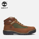 【公式】ティンバーランド Timberland メンズ フィールド ブーツ ファブリック&レザー ウォータープルーフ | Timber ティンバー ティンバ シューズ ブーツ ブーツ 防水シューズ 防水靴 大きいサイズ 本革 アウトドアシューズ 茶色