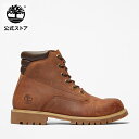 【公式】ティンバーランド Timberland メンズ アルバーン 6インチ レースアップ ウォータープルーフ ブーツ - ミディアムブラウン