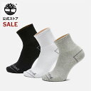45%オフ | Timberland Special Summer SALE 7/11(金) 1:59まで|【公式】ティンバーランド Timberland オールジェンダー 3ペア ボーデン ラギッド+リファインド クオーター クルー ソックス