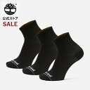45%オフ | Timberland Special Summer SALE 7/11(金) 1:59まで|【公式】ティンバーランド Timberland オールジェンダー 3ペア オーシャン グローブ クウォーター クルー ソックス