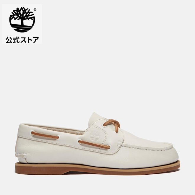 【公式】ティンバーランド Timberland レディース クラシック レザー ボート シューズ