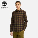 【公式】ティンバーランド Timberland メンズ ヘリンボーン フランネル チェック シャツ