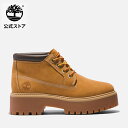 【公式】ティンバーランド Timberland レディース ティンバーランド プレミアム ウォータープルーフ プラットフォーム チャッカ - ウィート