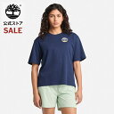 60%オフ|ブランドデー限定セール|【公式】ティンバーランド Timberland レディース 半袖 ティンバーフレッシュ バック&フロント グラフィック Tシャツ