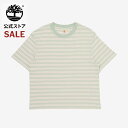 60%オフ|ブランドデー限定セール|【公式】ティンバーランド Timberland レディース 半袖 ストライプ Tシャツ