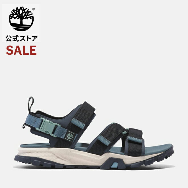 60%オフ｜ブランドデー限定セール｜【公式】ティンバーランド Timberland メンズ ギャリソン トレイル トゥーストラップ サンダル - ダークブルーのサムネイル