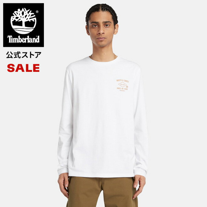 50%オフ｜ブランドデー限定セール｜【公式】ティンバーランド メンズ 長袖 ブーツ バック グラフィック Tシャツのサムネイル