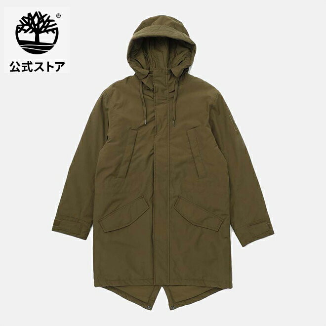 【公式】ティンバーランド Timberland ウォーターレジスタント フィッシュテール パーカー メンズ