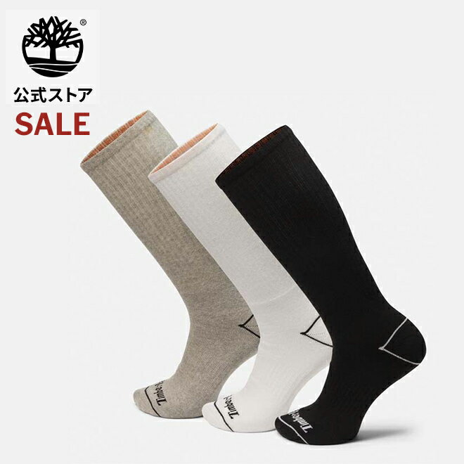 41%オフ | Timberland Fashion THE SALE 1月14日(水)23:59まで｜【公式】ティンバーランド Timberland 3パック フルクッション クルー ソックス ユニセックス