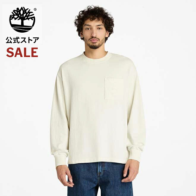 最大55%オフ | Special Week SALE 2/23 1:59まで【公式】ティンバーランド Timberland 長袖 ガーメントダイ Tシャツ メンズ