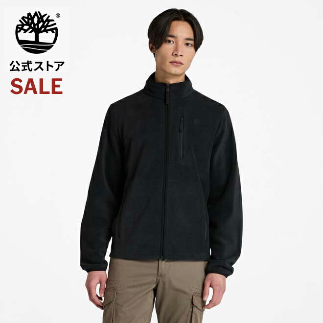 ティンバーランド　 ジップアップブルゾンジャケット　メンズL　ロゴ刺繍　防寒 ティンバーランド ジップアップブルゾンジャケット メンズL ロゴ