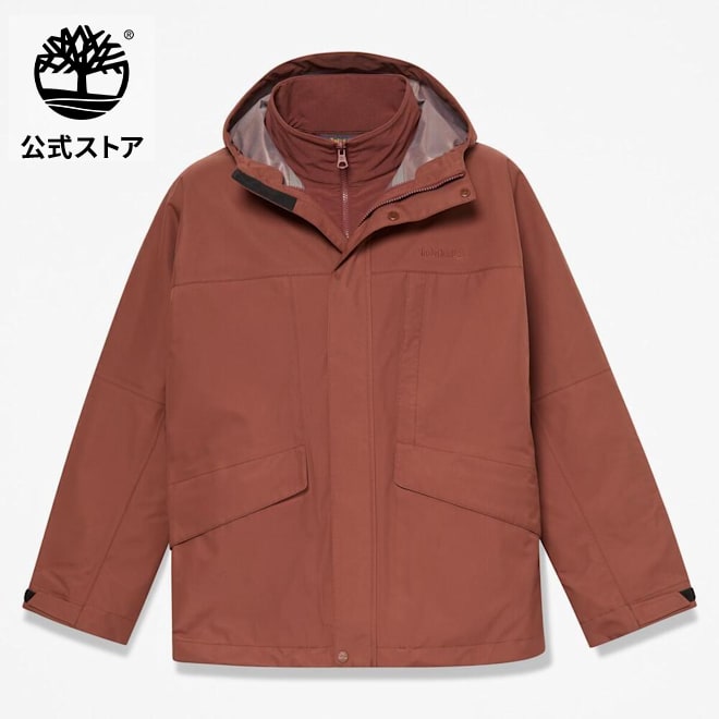 【公式】ウォータープルーフ 3-in-1 ソフトシェル ジャケット メンズ ティンバーランド Timberland