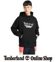 【公式】ティンバーランド Timberland アウトレット メンズ リラックス フィット ロゴ フーディー 黒 ウィート A2D6Z 綿 コットン オーガニック パーカー カジュアル アウトドア トップス メンズトップス トレーナー 長袖 フード