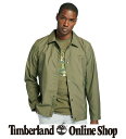 【公式】ティンバーランド Timberland アウトレット メンズ ライトウェイト コーチ ジャケット 緑 A24JV ライトアウター カジュアル アウトドア 無地 軽量 アウター 薄手 通気性 春 長袖 スナップ スナップボタン
