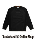 【公式】ティンバーランド Timberland アウトレット メンズ ナイロン フロント クルーネック スウェットシャツ 黒 グレー A2DNU クルーネック カジュアル トップス メンズトップス トレーナー スウェット 長袖