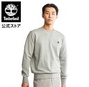 【公式】ティンバーランド Timberland アウトレット メンズ オイスター リバー ルーフパック クルーネック スウェットシャツ ミディアムグレー A276N 綿 コットン オーガニック クルーネック カジュアル トップス メンズトップス トレーナー スウェット