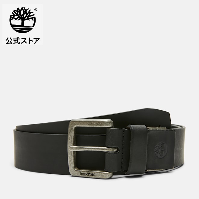 【公式】ティンバーランド Timberlandメンズ 40mm ブルックトン カットトゥーフィット ボックスド ベルト