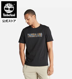 【公式】ティンバーランドTimberlandメンズ 半袖 バック トゥー スクール カモ Tシャツ