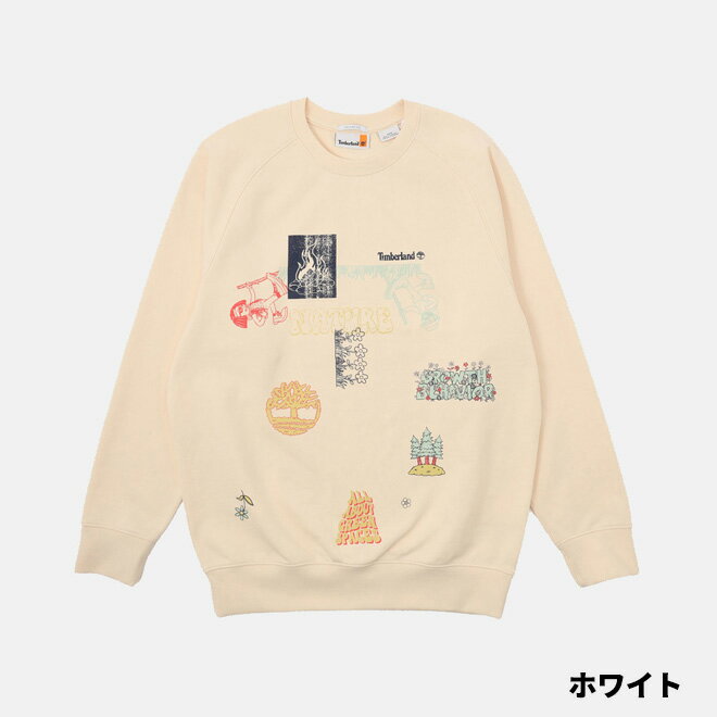 60%オフ | Timberland Spring SALE 4/10(木) 1:59まで｜【公式】ティンバーランド Timberland オールジェンダー グラフィック クルーネック スウェット シャツ