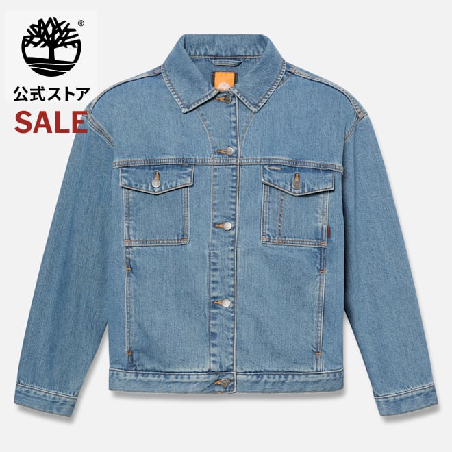 50%オフ | Timberland Special Summer SALE 7/26(日) 1:59まで｜ティンバーランド Timberland アーカイブ デニム ジャケット レディース
