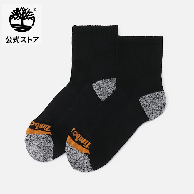 乐天商城 - 【公式】ティンバーランド Timberland 2パック ハイク クォーター ソックス メンズ