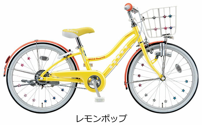 【キラキラ星型アクセサリー付】ブリヂストン ワイルドベリー 20インチ 変速なし 2021年-2023年ロングセラーモデル WB001 大人のトレンドを取り入れた新感覚の女の子向け自転車 子供自転車 ブリジストン 子供用自転車 20型