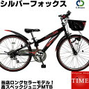 楽天自転車専門店 タイム（TIME）C.Dream/PROGEAR ストライカー 22インチ 6段変速付き LEDオートライト付 男の子に人気のかっこいいデザインの子供用マウンテンバイク シードリーム プロギア 子供自転車