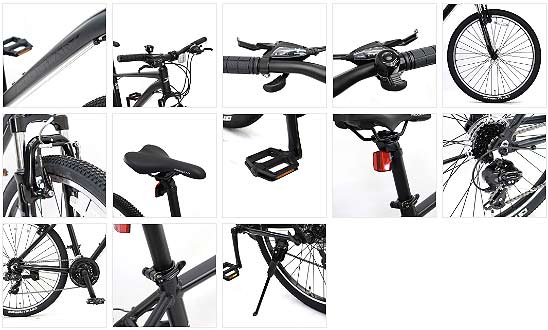 【Happy3！3営業日以内に発送！】【軽量 アルミフレーム マウンテンバイク★組み立て済み】C.Dream KTX 26 フロントサスペンション付き 26インチ 21段変速 [KTX430 オリジナル プライベートブランド PB ストアブランド シードリーム 安い]