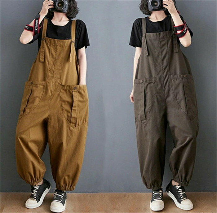 サロペット パンツ 作業ズボン 男女兼用 オーバーオール レディース メンズ 大きいサイズ展開 カップル お揃いコーデ ワークパンツ 作業服 オールインワン 動きやすい アウトドア diy キャンプ 農業 カジュアル 春 秋 夏 冬 オールシーズン