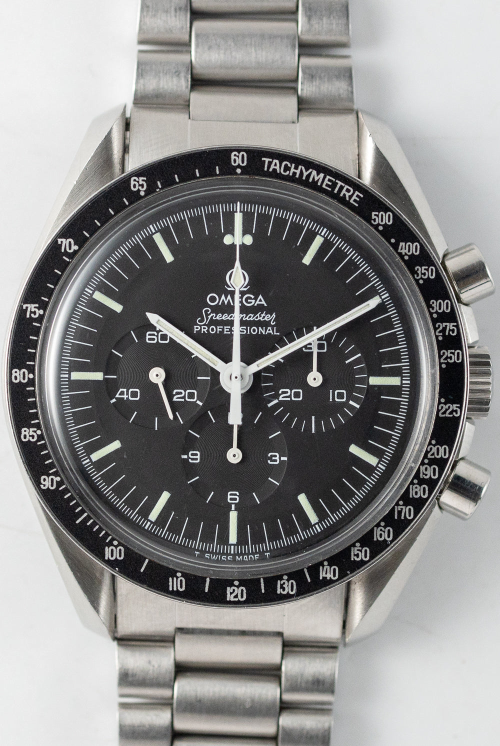 OMEGA SPEEDMASTER Ref.145.022 Long S and R with Box【手巻き】【ヴィンテージ時計】