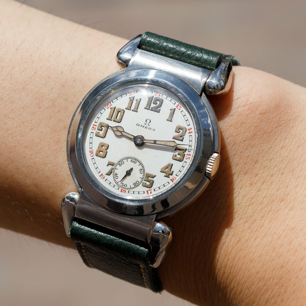 OMEGA REF.CK2014 BIG SCARAB Porcelain Dial【手巻き】【ヴィンテージ時計】