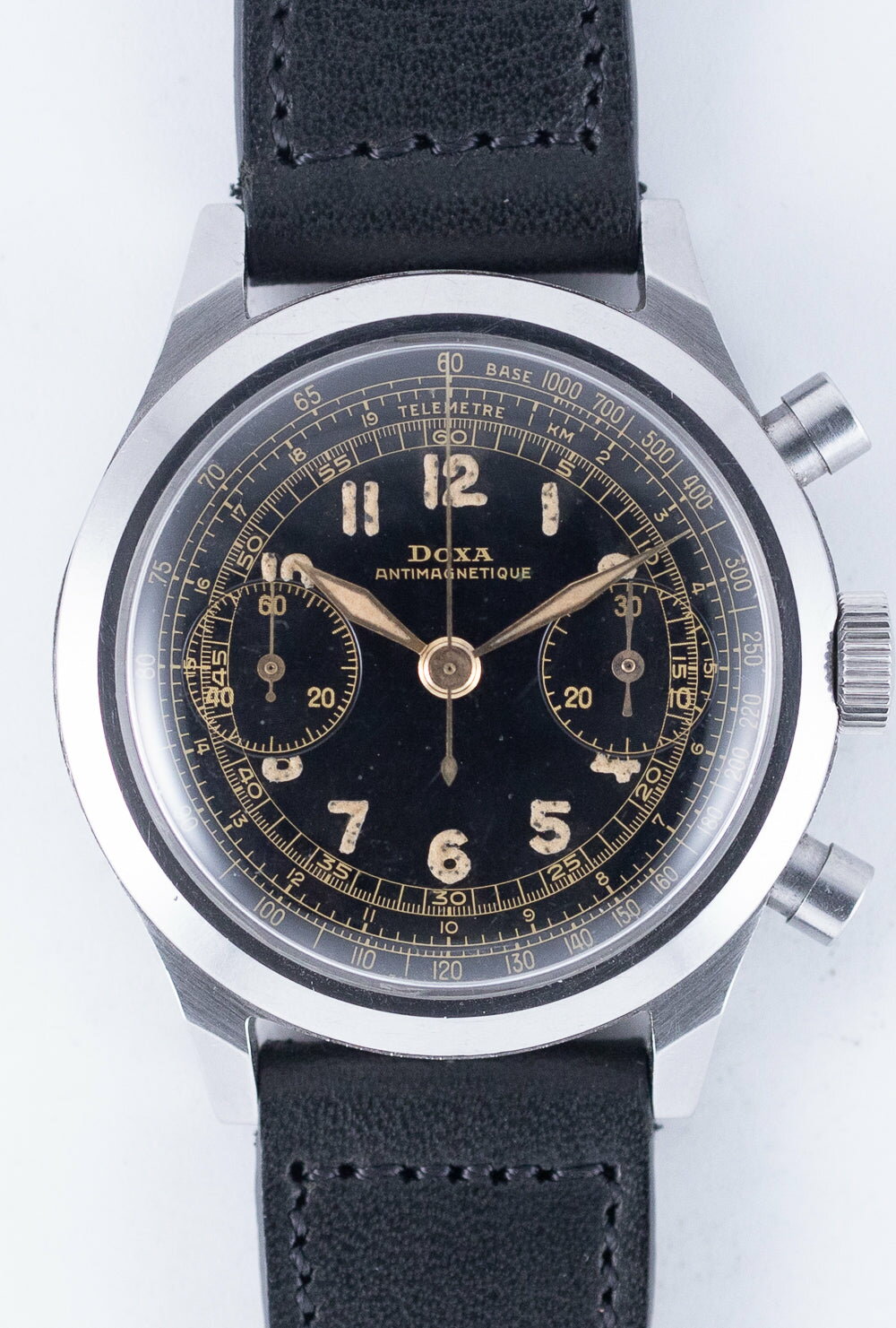 DOXA Spillmann Valjoux.22 Chronograph【手巻き】【ヴィンテージ時計】