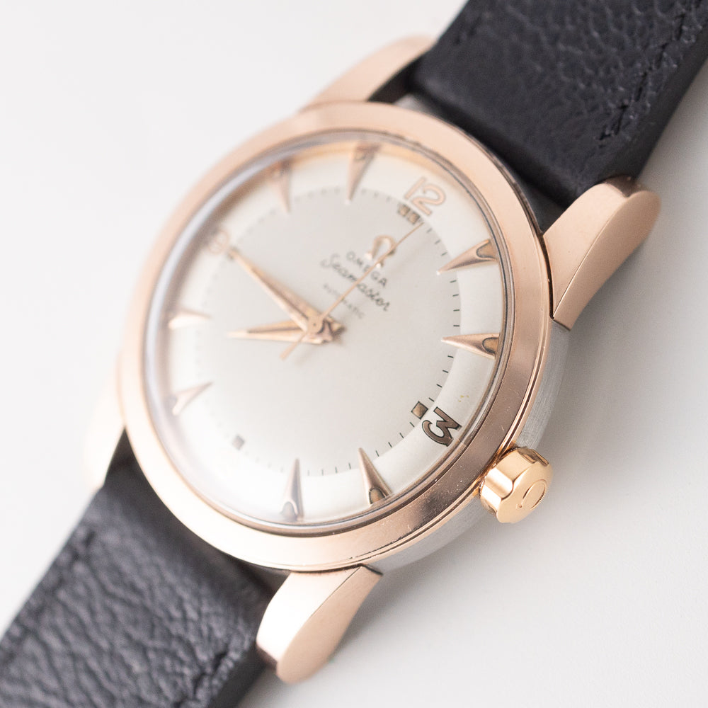 OMEGA Seamaster Ref.2577-9 Rose Gold Bumper【自動巻き】【ヴィンテージ時計】