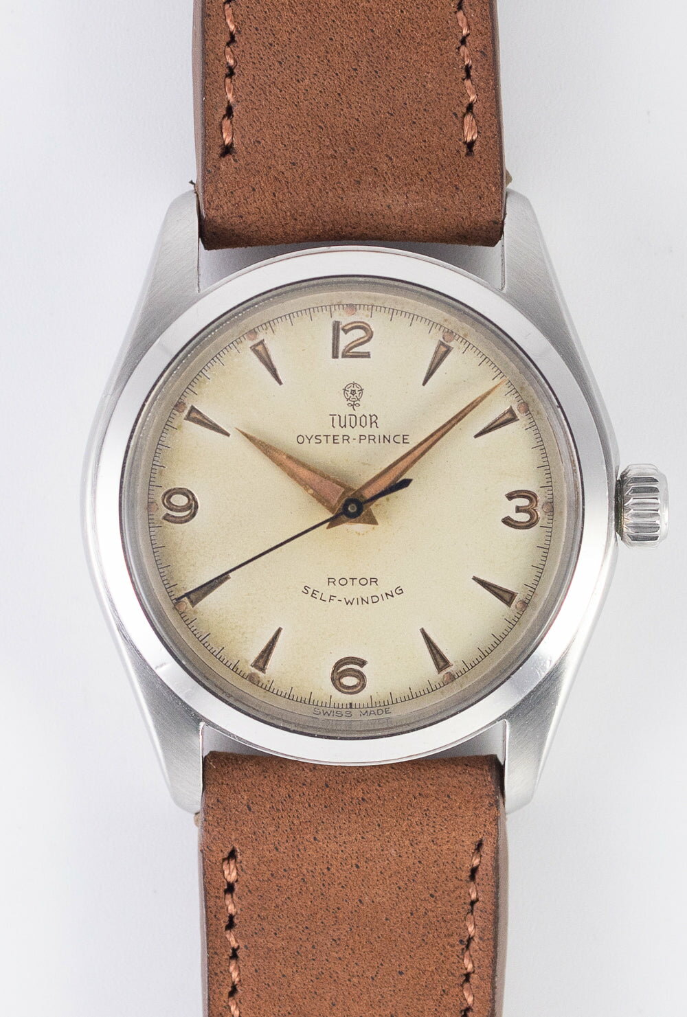 TUDOR PRINCE OYSTERPRINCE Debossed hour markers Ref.7808【自動巻き】【ヴィンテージ時計】