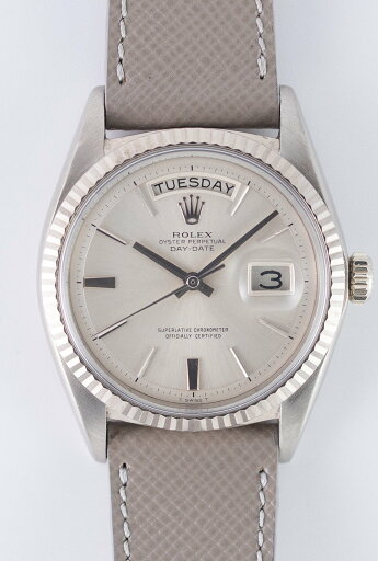 ROLEX DAY-DATE “Doorstop Dial” 18K White Gold Ref.1803【自動巻き】【ヴィンテージ時計】 ROLEX DAY-DATE “Doorstop Dial” 18K White Gold Ref.1803【自動巻き】【ヴィンテージ時計】