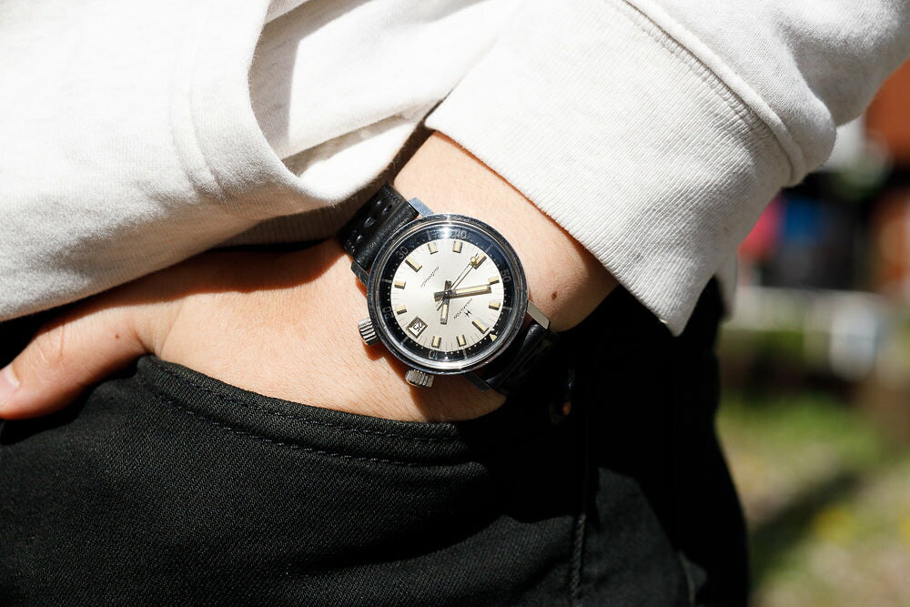 HAMILTON AQUADATE 600 MK1 Ref.64040 自動巻き ヴィンテージ時計 timeanagram-10001224 TIMEANAGRAM サンプル画像2
