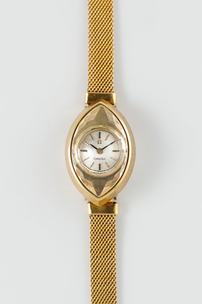 OMEGA　オメガ　レアモデル　18K Yellow Gold　Ref.10659　金無垢　レディース　手巻　1961年製　ヴィンテージ　アンティーク　SKU:12086