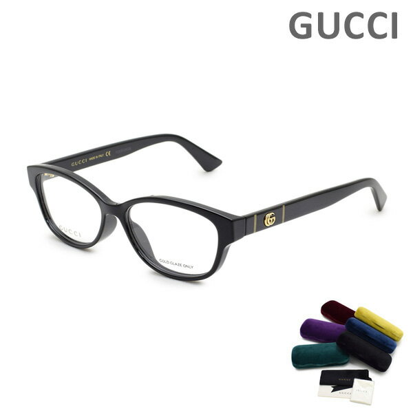 グッチ メガネ 眼鏡 フレーム のみ GG0639OA-001 ブラック アジアンフィット メンズ レディース ユニセックス GUCCI 【送料無料（※北海道・沖縄は配送不可）】