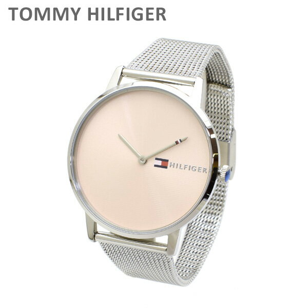 トミーヒルフィガー 腕時計 1781970 ブレス シルバー/ピンク レディース TOMMY HILFIGER 【送料無料（※北海道・沖縄は配送不可）】