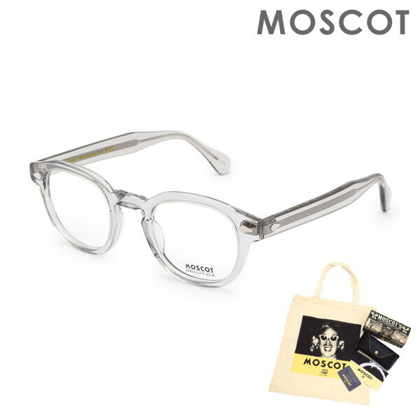 モスコット メガネ レディース MOSCOT モスコット LEMTOSH LEM-O46241202-01 LIGHT GREY サイズ46 眼鏡 フレーム のみ メンズ レディース 【送料無料（※北海道・沖縄は配送不可）】