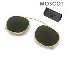 モスコット メガネ メンズ MOSCOT モスコット CLIPTOSH LEM-C46000700-02 サイズ46 ゴールド LEMTOSH用 クリップオンサングラス 単体 メンズ レディース 【送料無料（※北海道・沖縄は配送不可）】